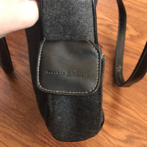 Used Frankie & Johnnie grey wool bag - Picture 4 of 5